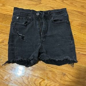 High waist shorts